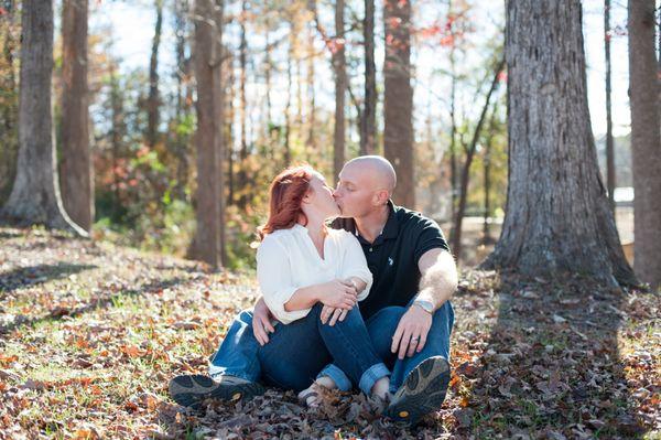 Fall Mini Session at the Beirut Memorial in Jacksonville North Carolina