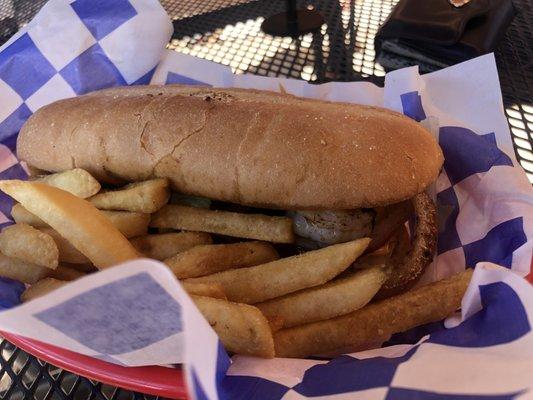 Shrimp po boy