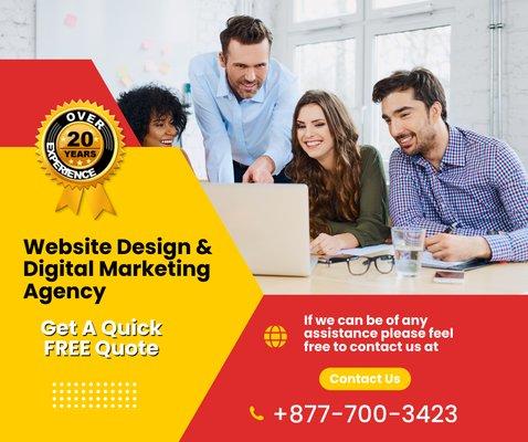 Website Design &
Digital Marketing
Agency