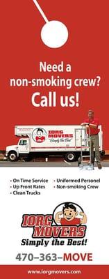 Family Owned and Operated. We pride ourselves on providing the Best Moving Experience. Call for a Free Quote.