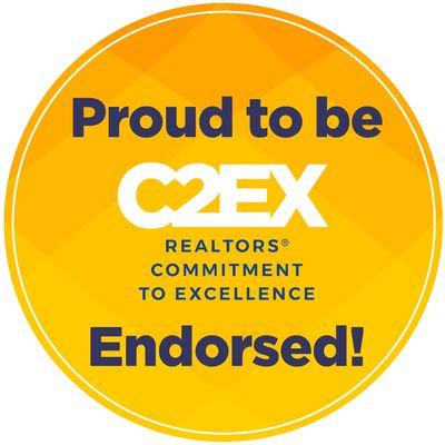 Lindsay Fanali is a proud recipient of the Realtors® Commitment to Excellence Endorsement (C2EX).