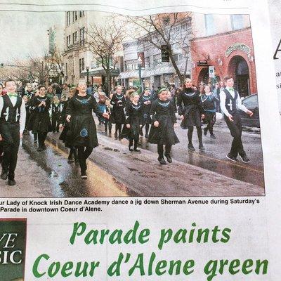 Local parade in Coeur d'Alene