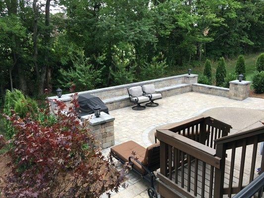 Paver Patio Installation in Franklin