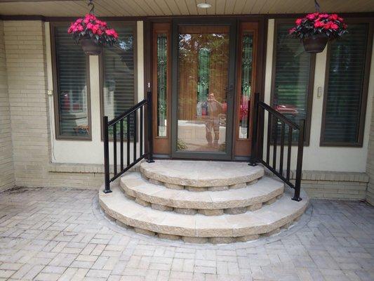 Front entry step repair