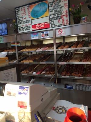 Selection of donuts.