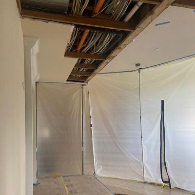 Oregon Restoration mitigation project: Basement Flood