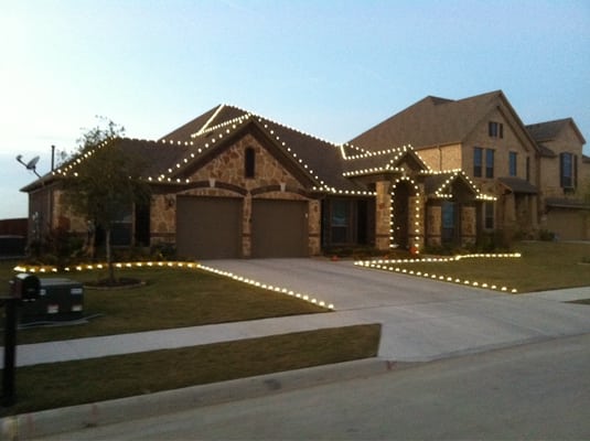 All LED Christmas lights. Go green and go Griswold!