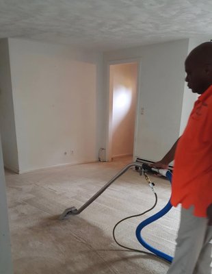 Hot steam extraction carpet cleaning!