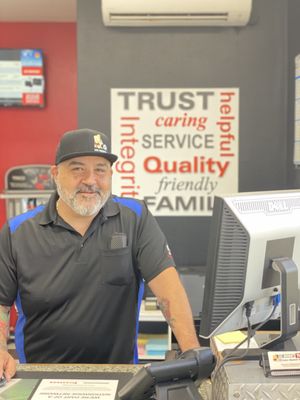 Customer Care Specialist-Derek McBeth is happy to help you with your vehicle services.