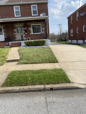 Sod installation