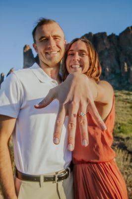 Custom ring engagement photos!