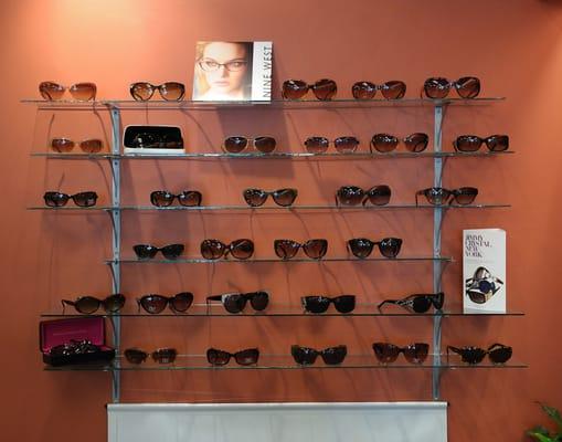 Our sunglasses display