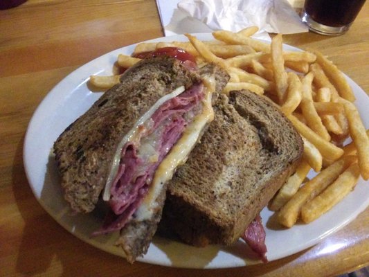 Above average Reuben.