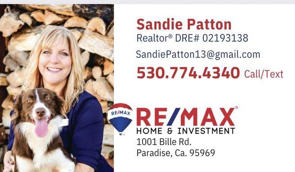 Business card, please share with anyone that needs an awesome REALTOR!!