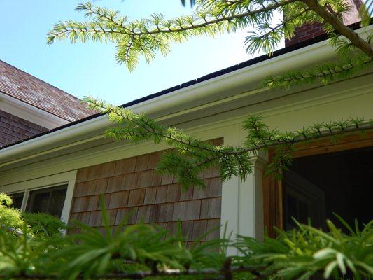 Fiberglass Gutter Installation