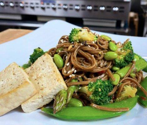 Tofu & Jade Noodles.