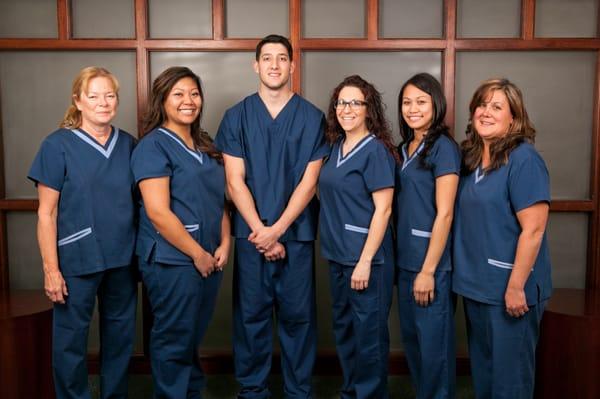 Some of our clinical staff, who assist our doctors and patients  during procedures.