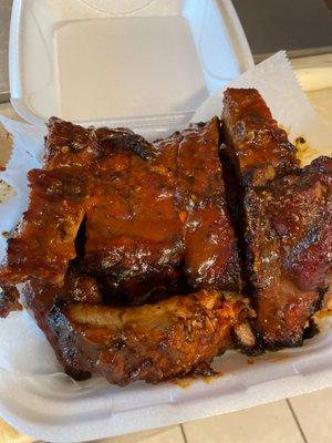 Succulent tender ribs