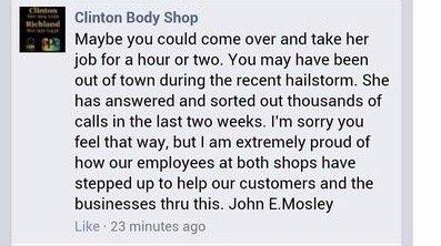 Clinton Body Shop Inc