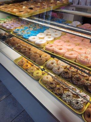 They have a excellent selection of doughnuts