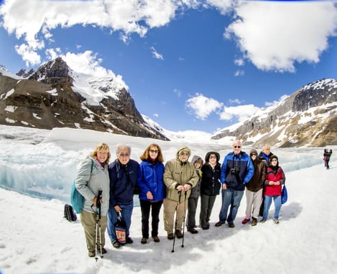 Group in Canadian Rockies