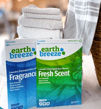 Earth Breeze Laundry Detergent Eco-Sheets