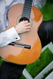 Our guitarist is available to play for your wedding or party