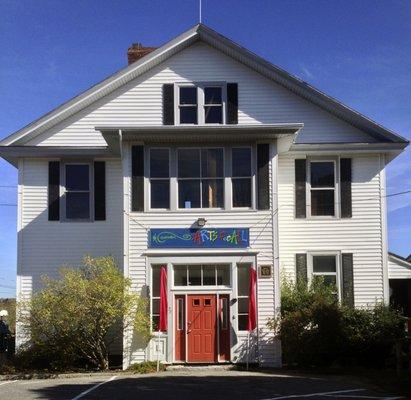 The Schoolhouse:  Site of our administrative offices and many of our community programs.