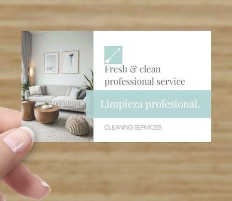 Fresh & Clean Professional Service