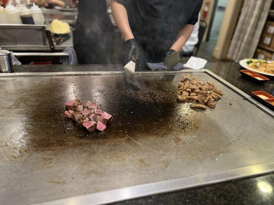 Hibachi Filet & NY Steak