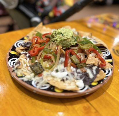 6. Mexican Nachos with Beans