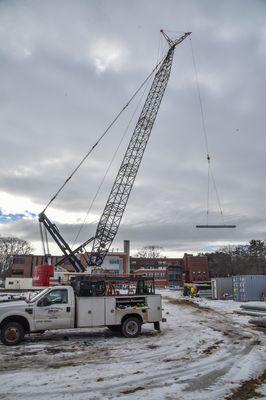 Crane Rental American Aerial Services Portland Maine