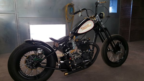 Triumph bobber