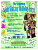 Candy Making Birthday Parties - 
  Copy the link in your browser for details 
  http://www.auntselmascandy
 .com/Birthday.html