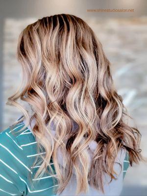 Blonde balayage