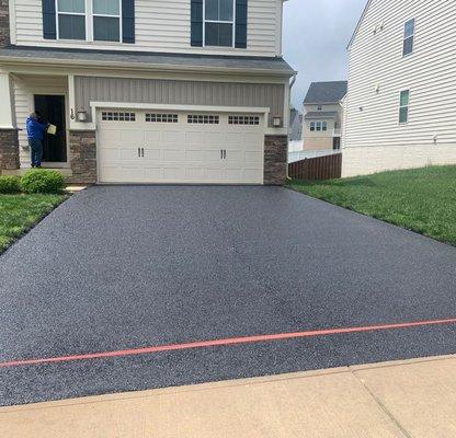 Asphalt Driveway SealCoat