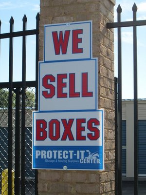 Did you know that we Sell Boxes?