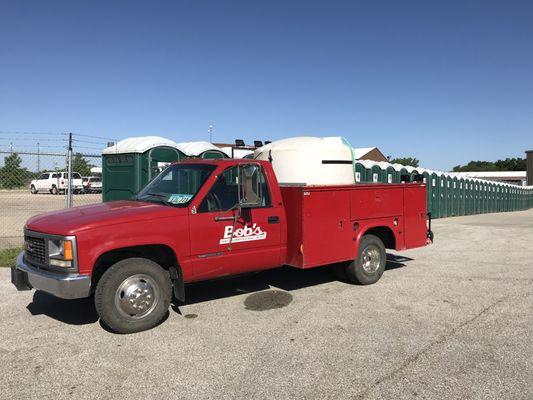 One of the Bob's truck at Dam 2 Dam.