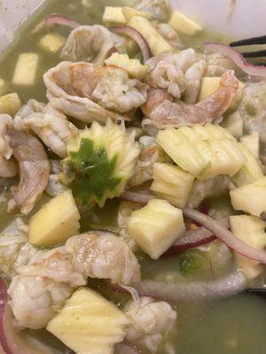 Aguachile con Mango