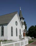 Morgan Hill United Methodist Church, built in 1893 and still in the heart of downtown Morgan Hill, ministering to the community.