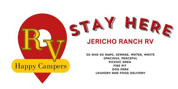 We are inside the Jerrico Ranch RV Park.