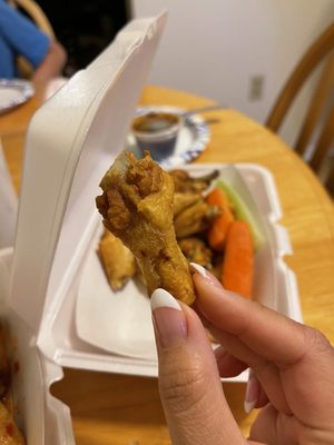 Full order of bone in naked wings