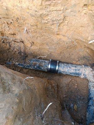 Sewer line repair