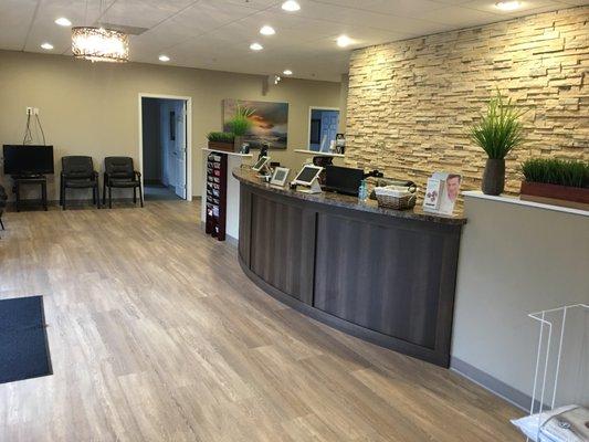 Font Desk and Lobby