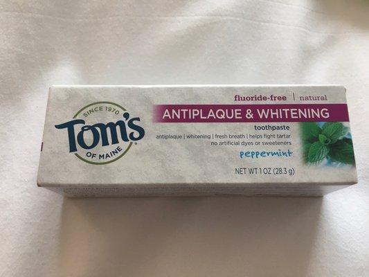 Peppermint Toothpaste