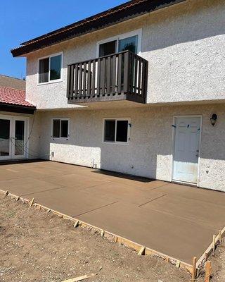 Camarillo concrete job  Ramirez Landscape Services 805-873-7601