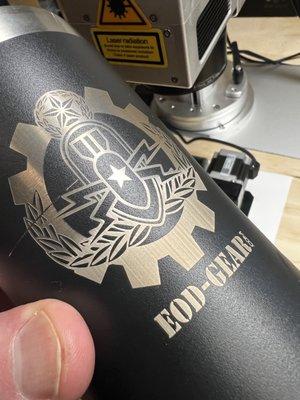 We do custom laser engraving on just about everything.