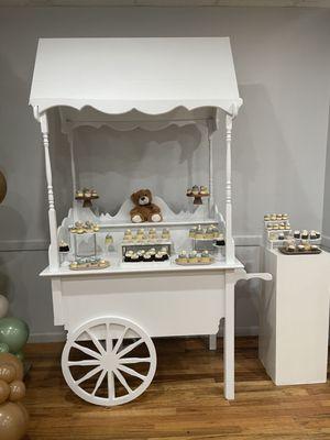 Candy cart for any hall rental