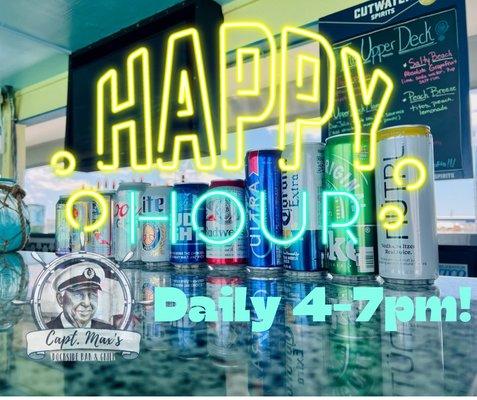 Happy hour every day!