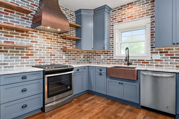 Tons of character in this beautiful kitchen